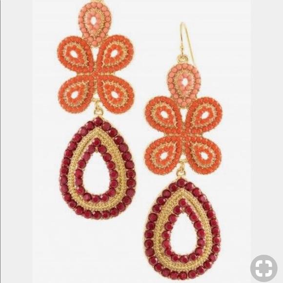 Stella & Dot Capri chandelier earrings - Picture 2 of 2